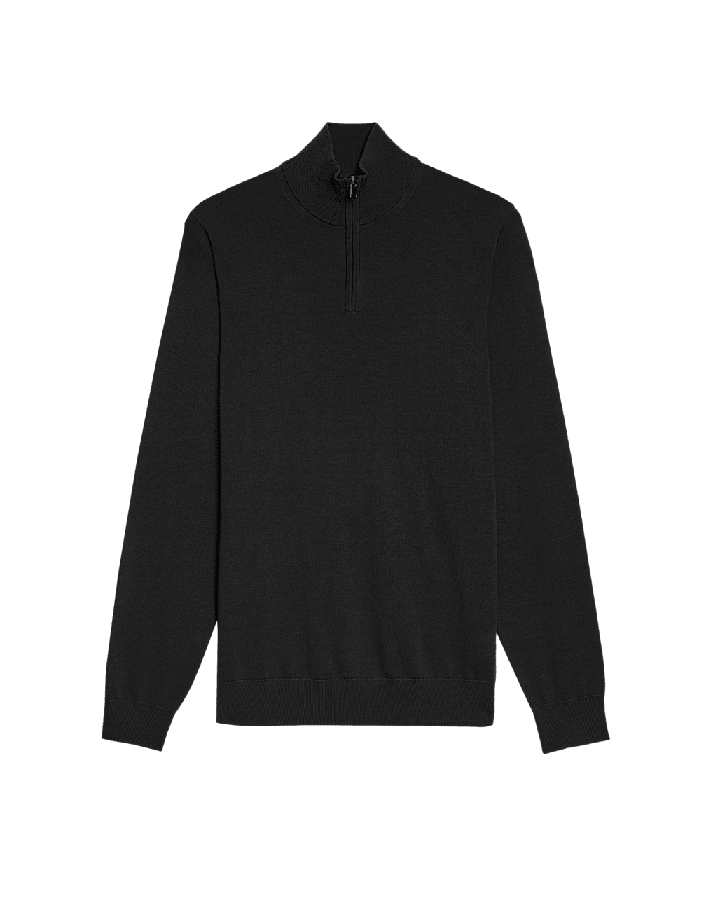 Pure Extra Fine Merino Wool Half Zip Jumper