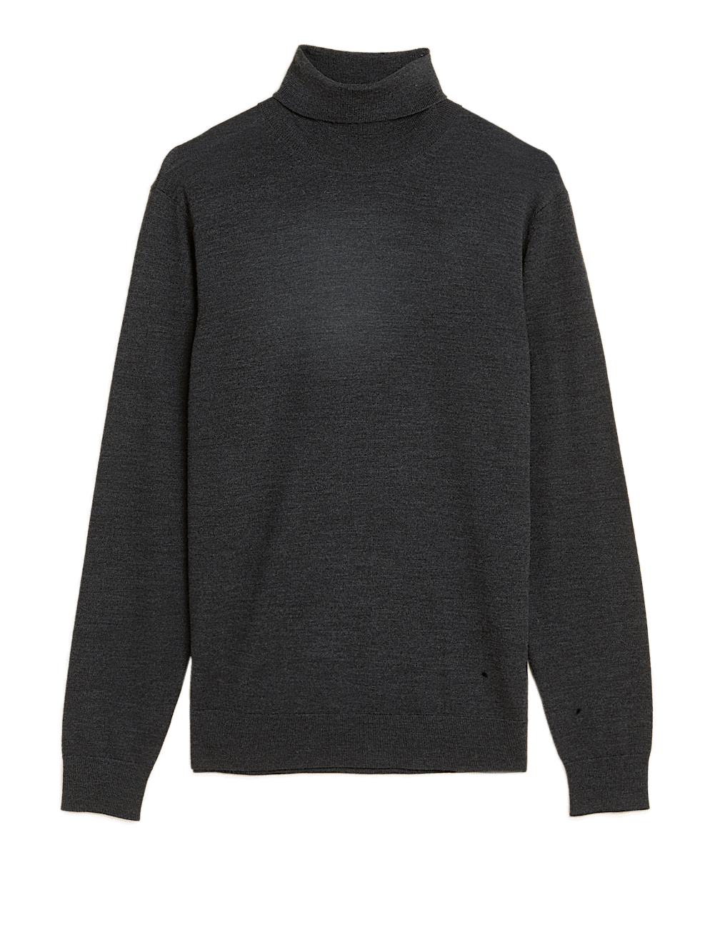 Pure Extra Fine Merino Wool Roll Neck Jumper