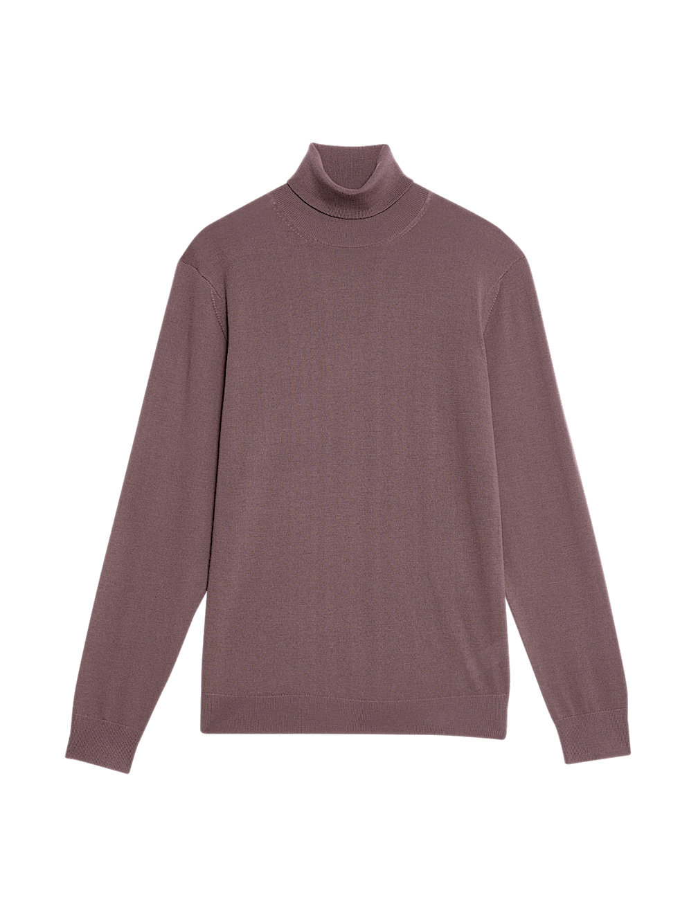 Pure Extra Fine Merino Wool Roll Neck Jumper