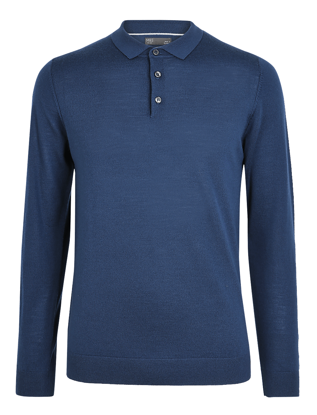 Pure Extra Fine Merino Wool Polo Shirt