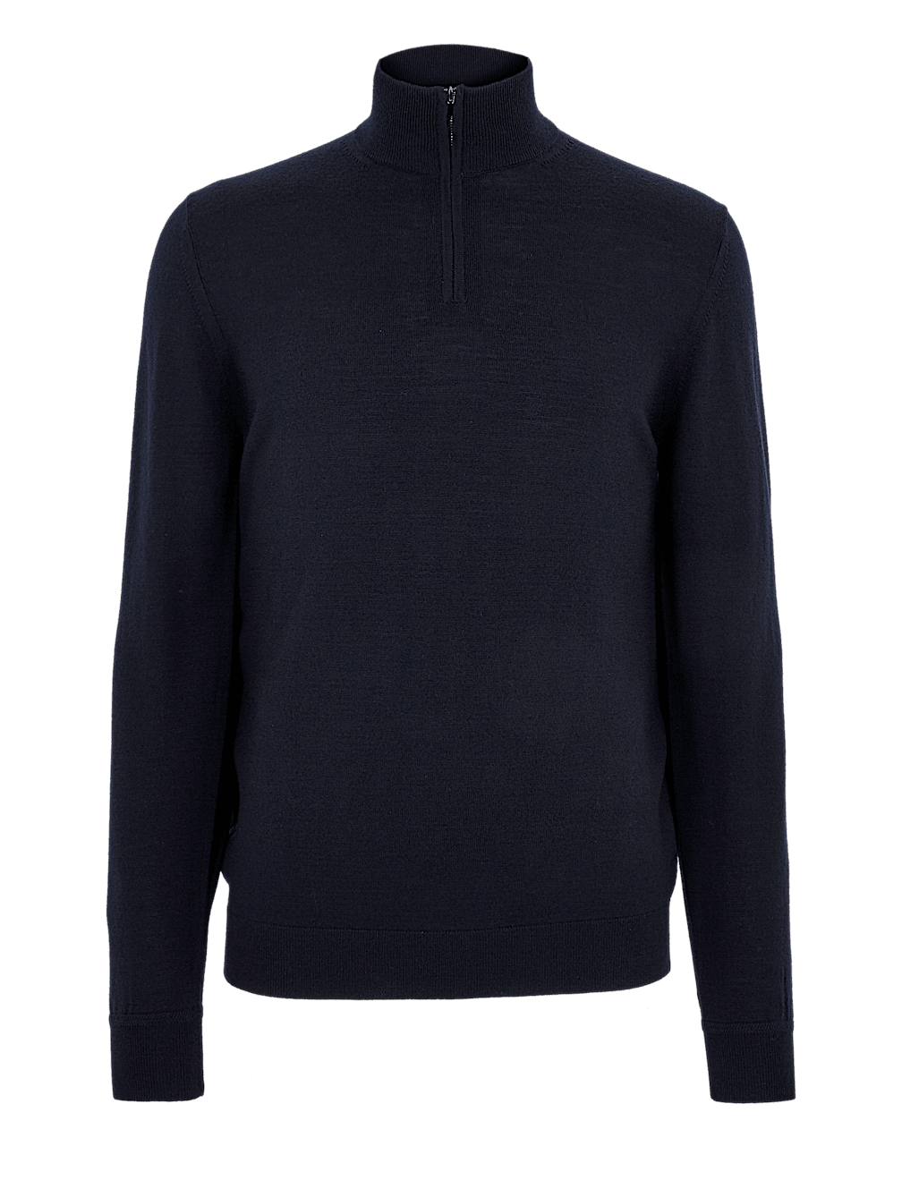 Pure Extra Fine Merino Half Zip Jumper
