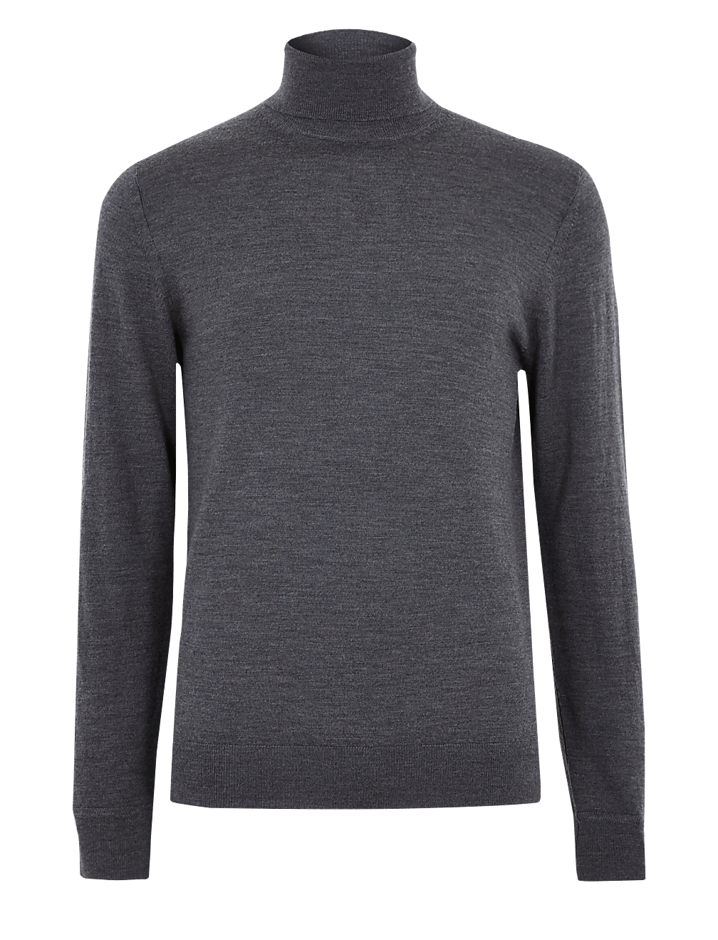 Pure Extra Fine Merino Roll Neck Jumper