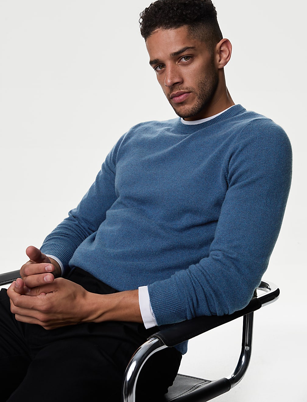 Pure Cashmere Crew Neck Jumper