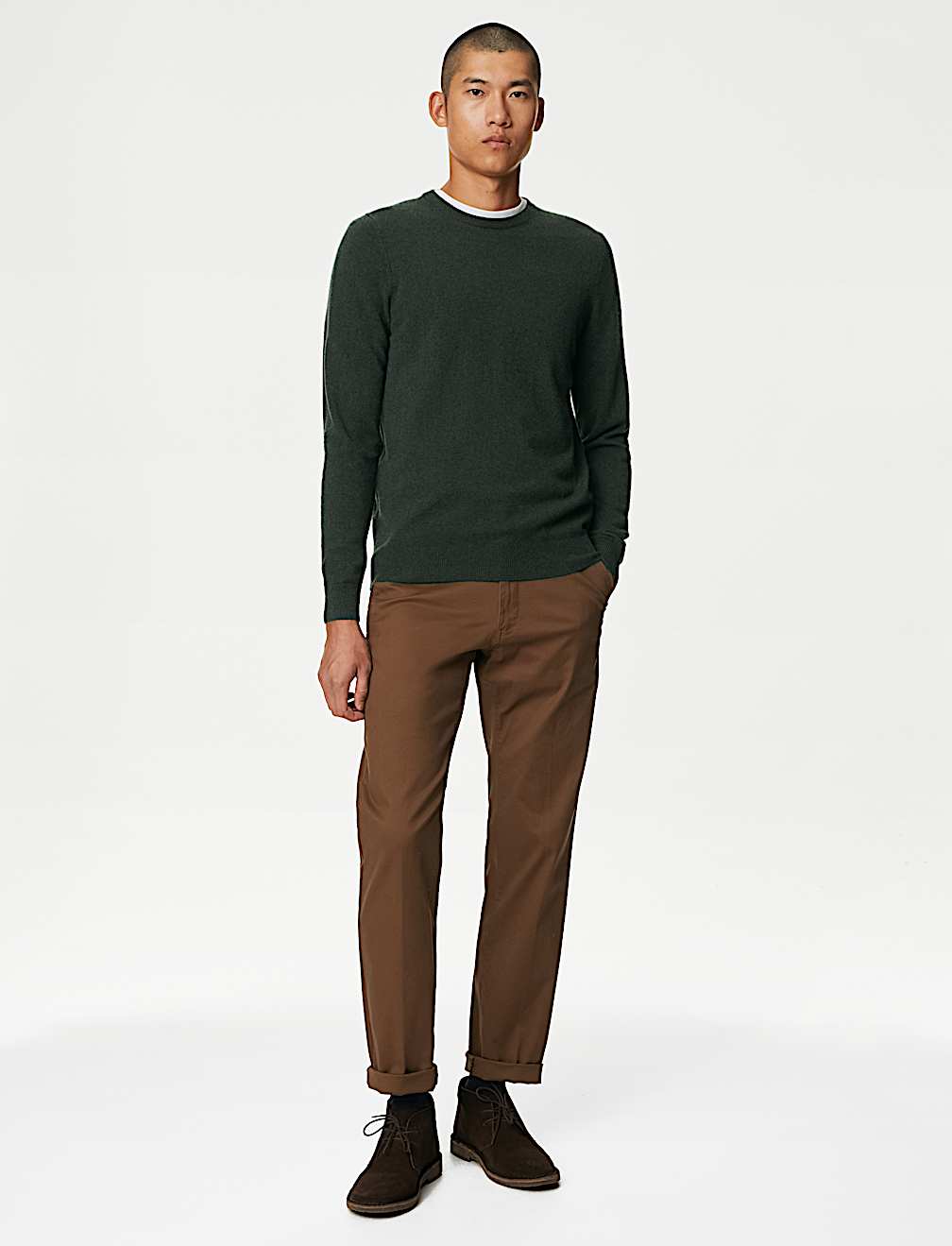 Pure Cashmere Crew Neck Jumper