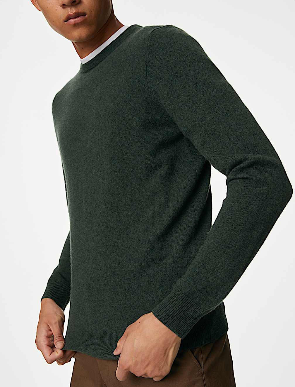 Pure Cashmere Crew Neck Jumper