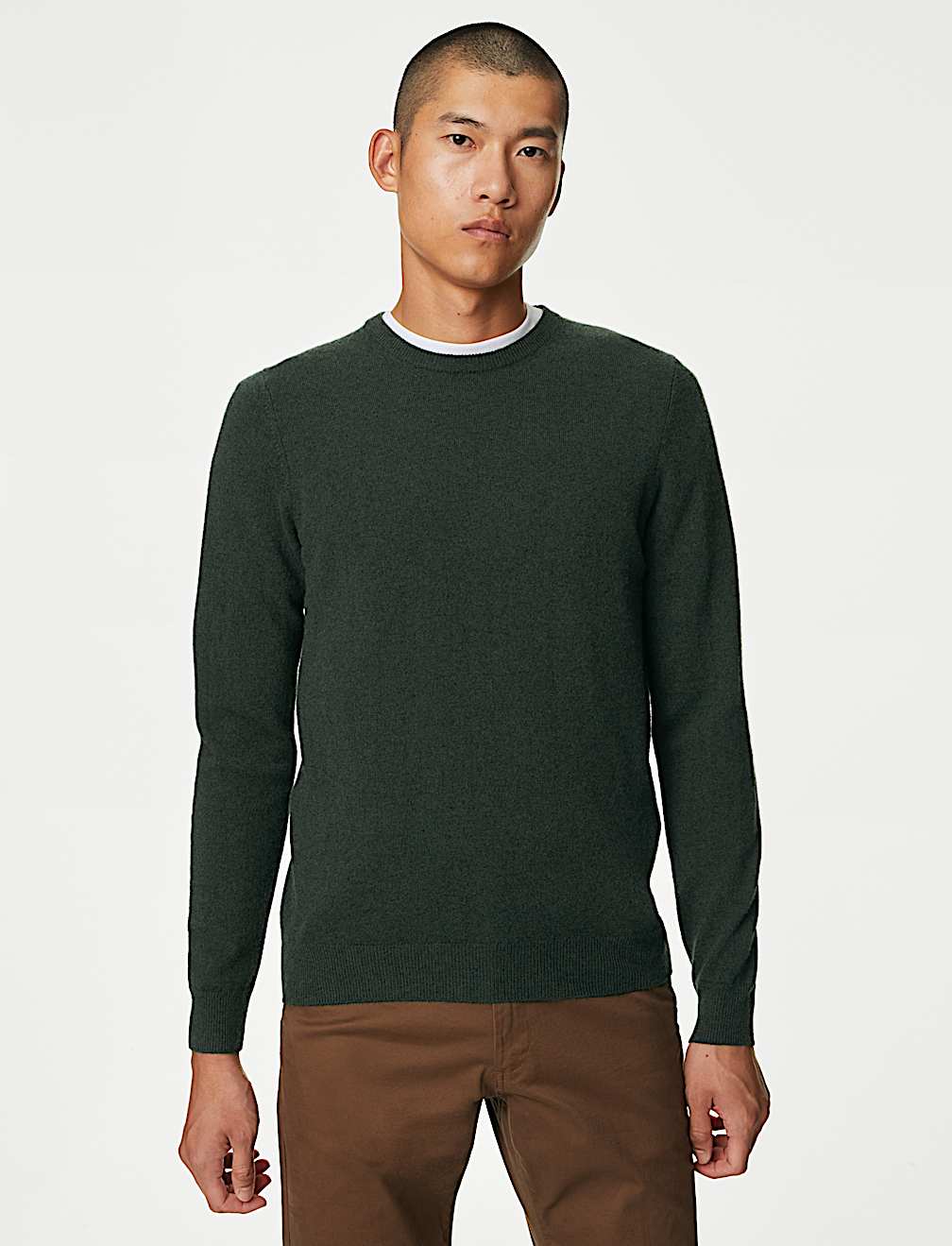 Pure Cashmere Crew Neck Jumper