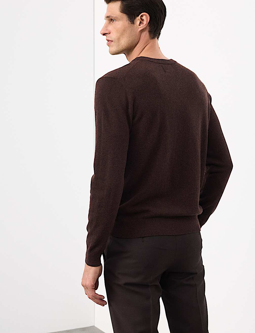 Pure Cashmere V-Neck Jumper