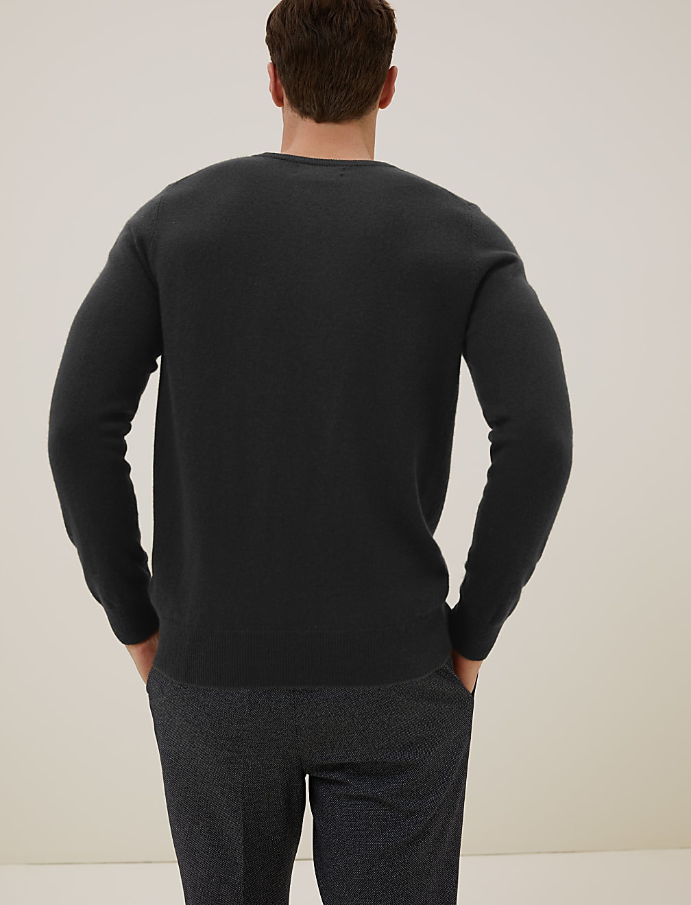 Pure Cashmere V-Neck Jumper