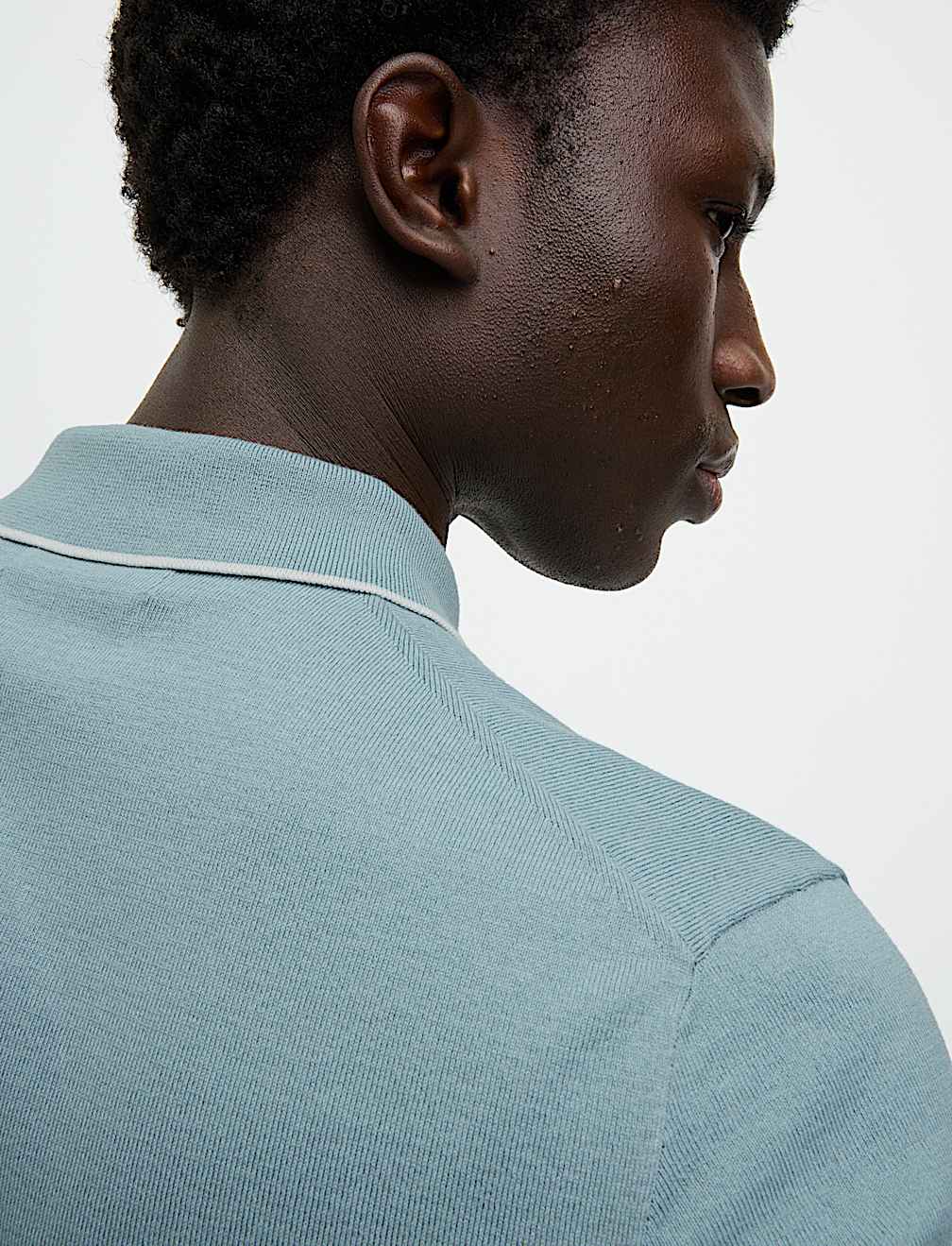 Cotton Rich Knitted Polo Shirt