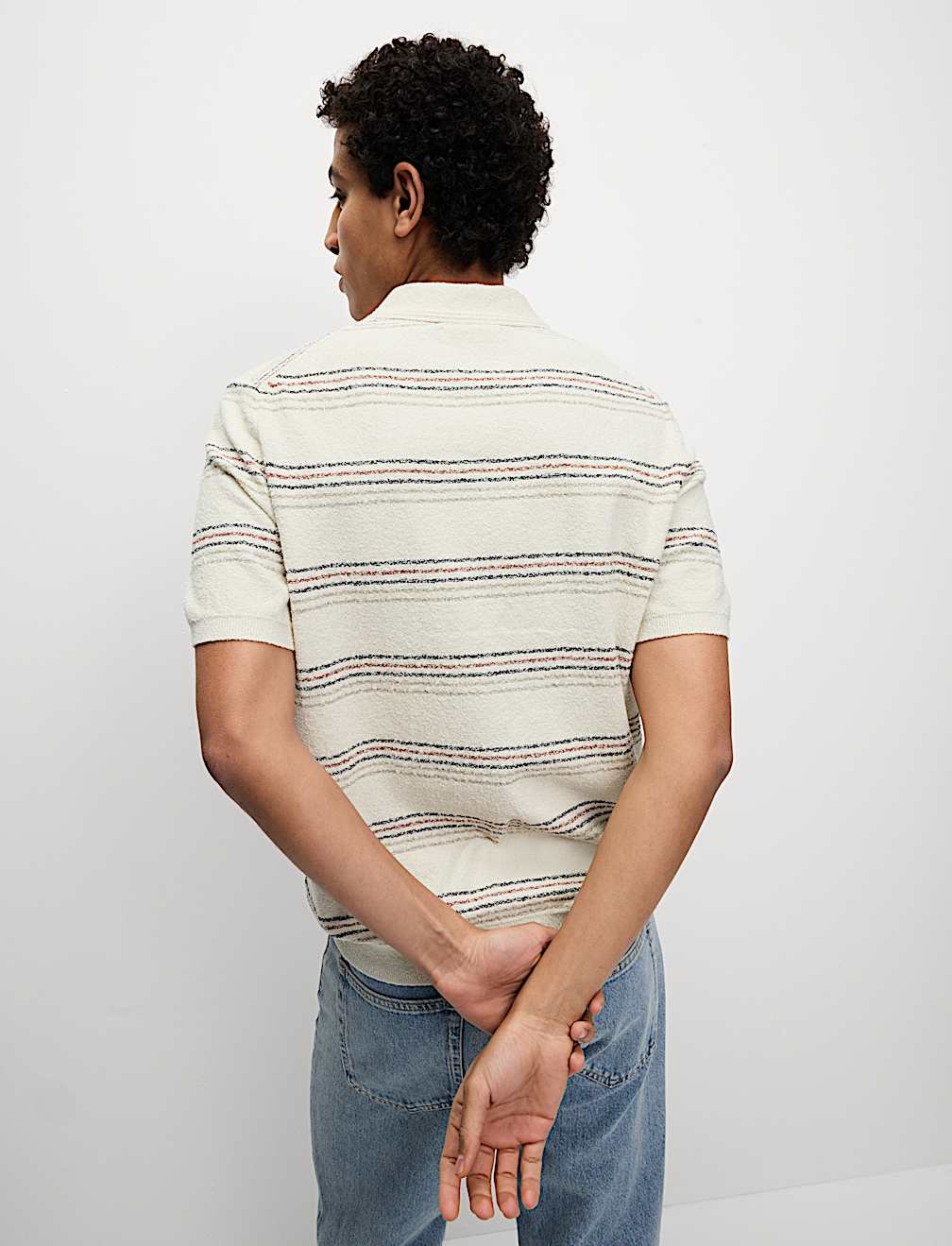 Cotton Rich Knitted Polo Shirt