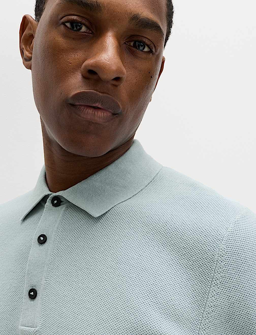 Cotton Rich Regular Fit Knitted Polo Shirt