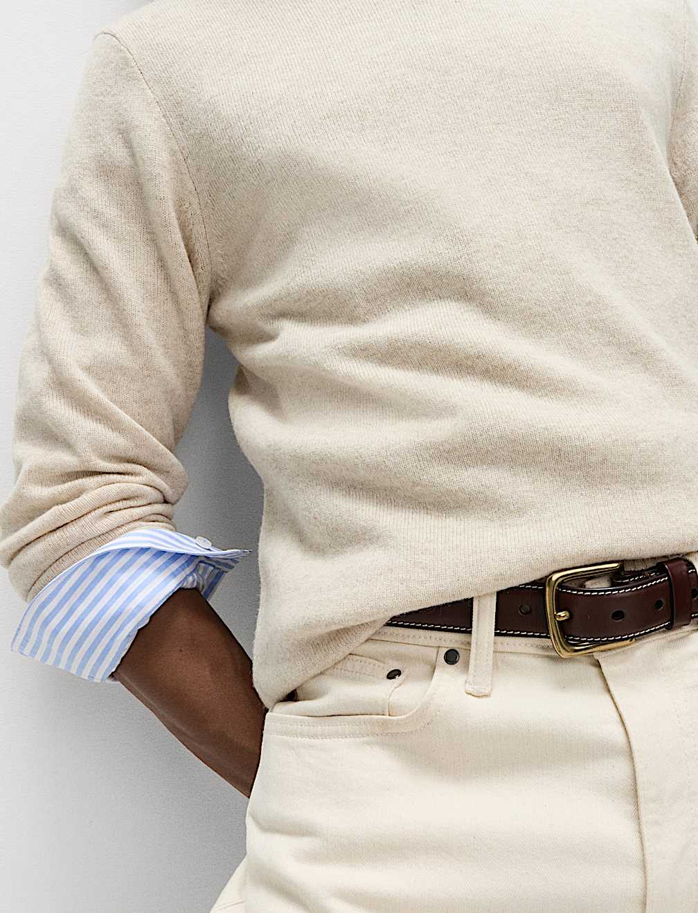 Pure Lambswool Crew Neck Jumper