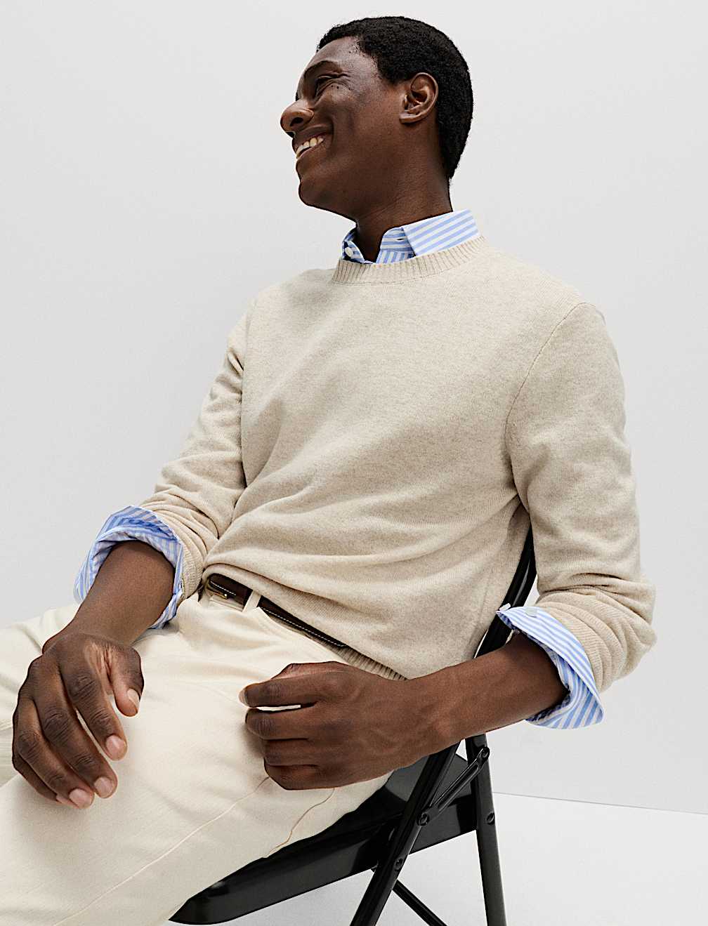 Pure Lambswool Crew Neck Jumper