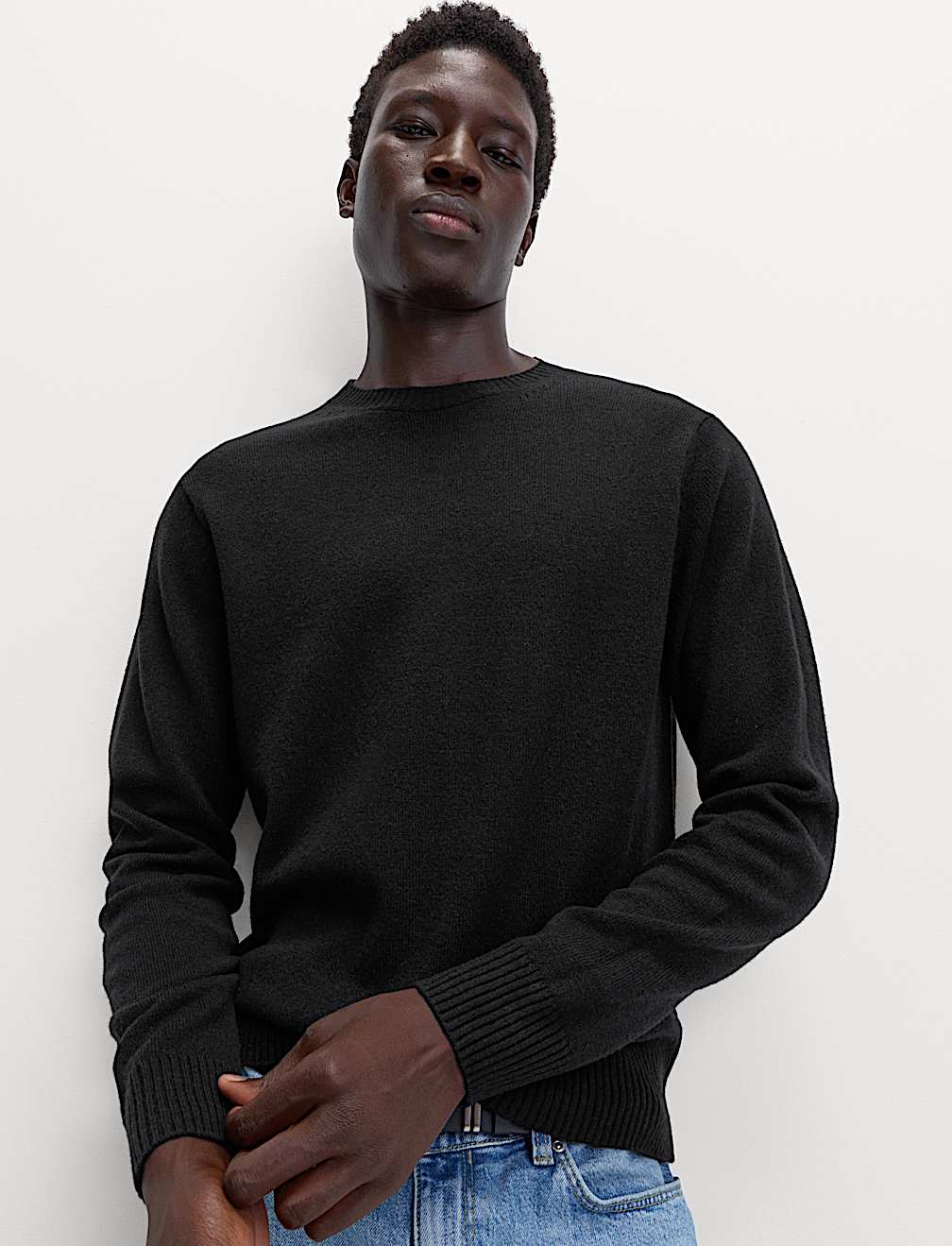 Pure Lambswool Crew Neck Jumper