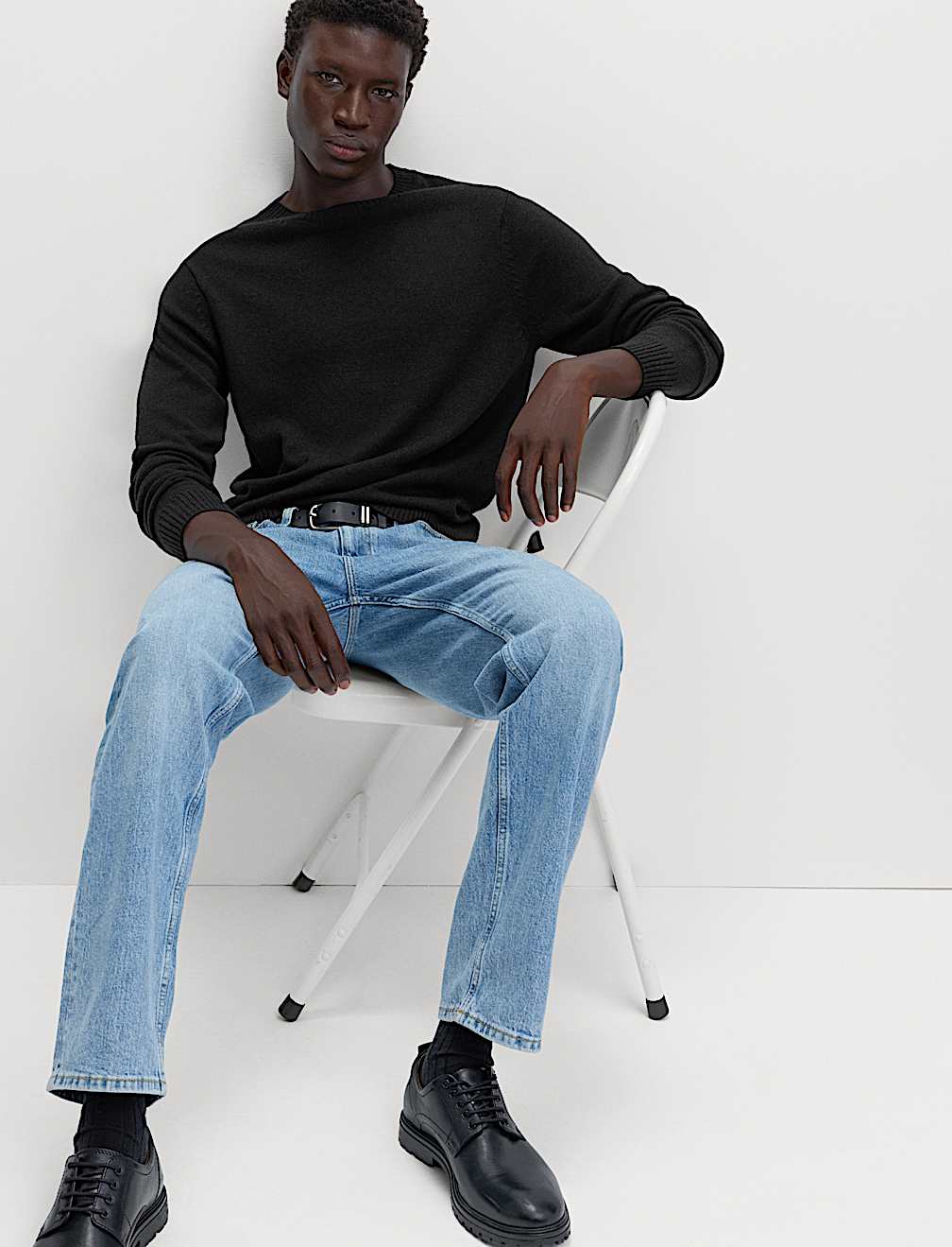 Pure Lambswool Crew Neck Jumper