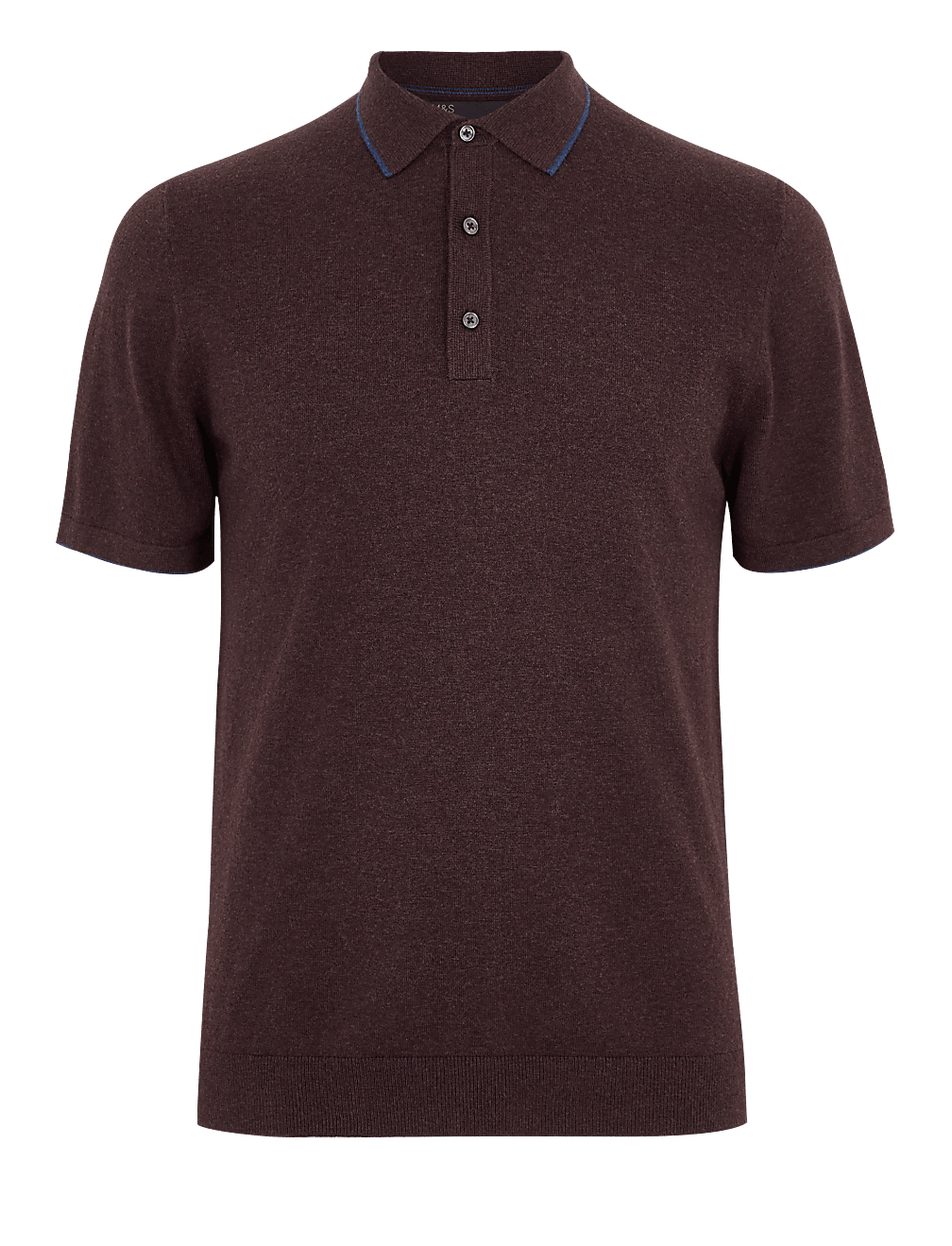 Cotton Short Sleeve Knitted Polo Shirt