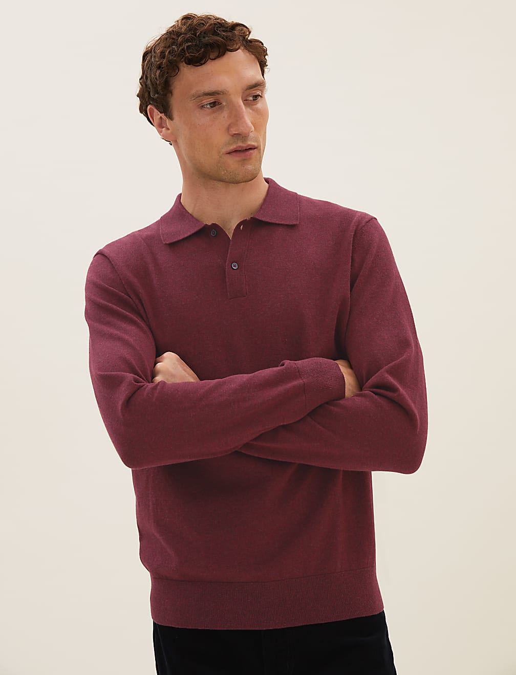 Cotton Blend Slim Fit Jacket