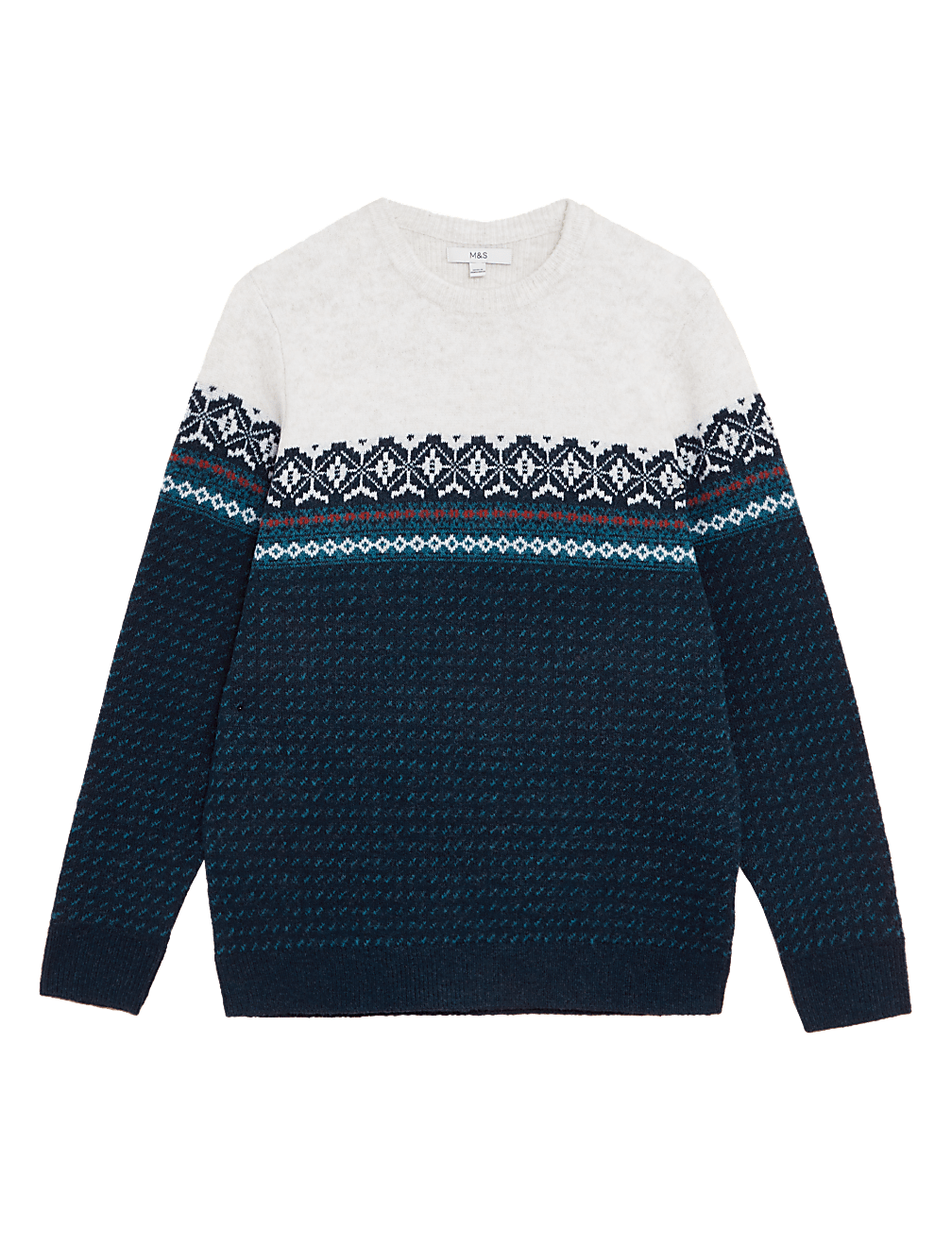 Fair Isle Crew Neck Jumper