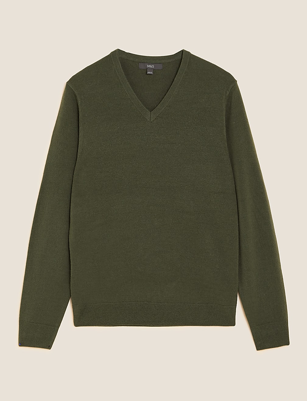 Pure Acrylic Plain V-Neck Cardigans