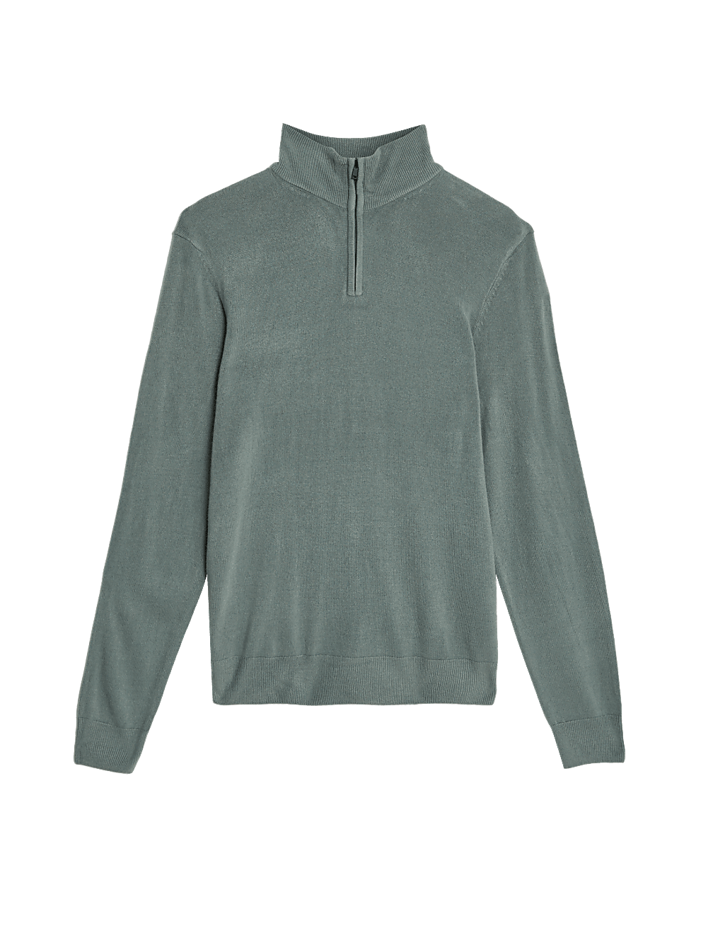 Pure Acrylic Plain High Neck Jumper