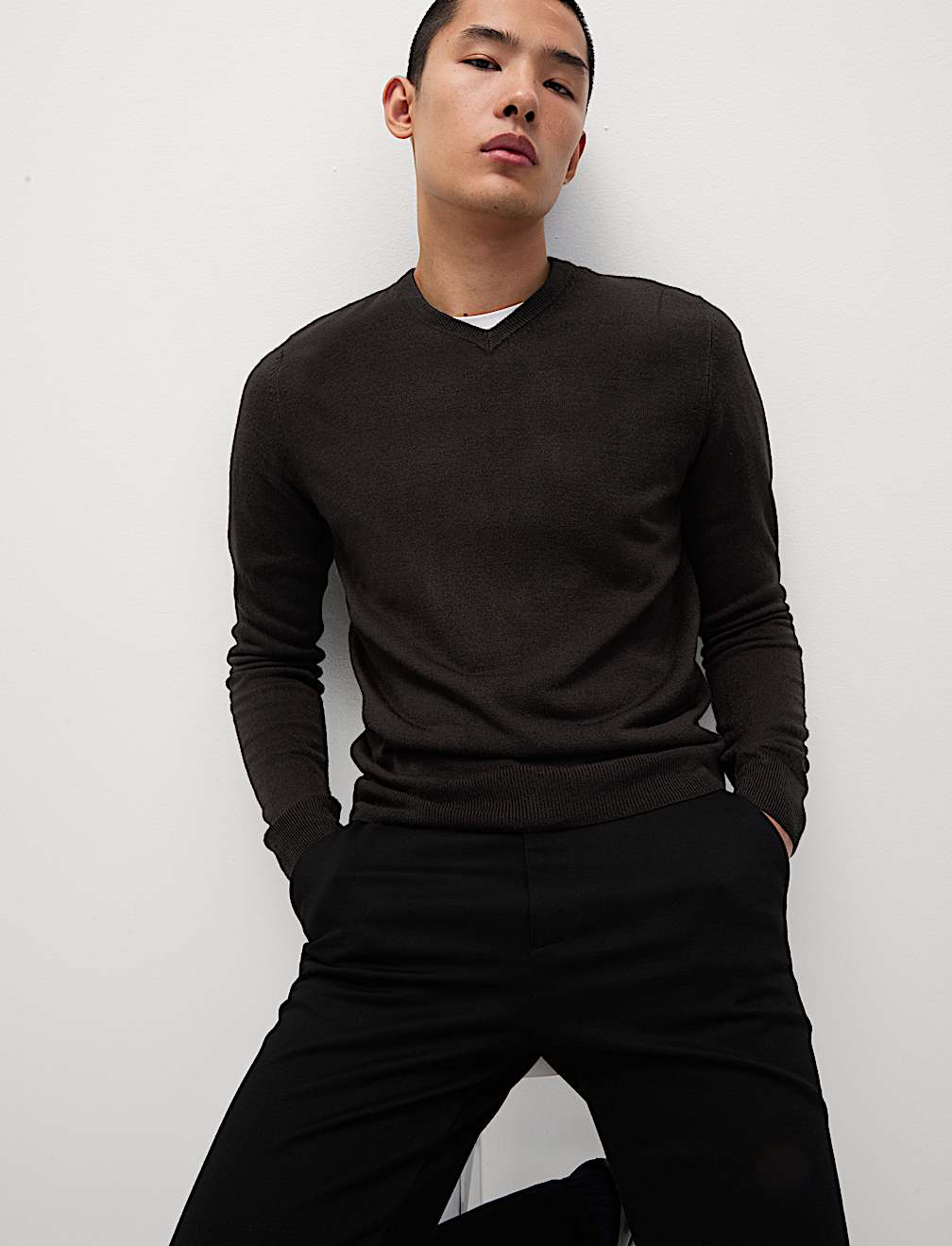 Cashmilon™ V-Neck Jumper