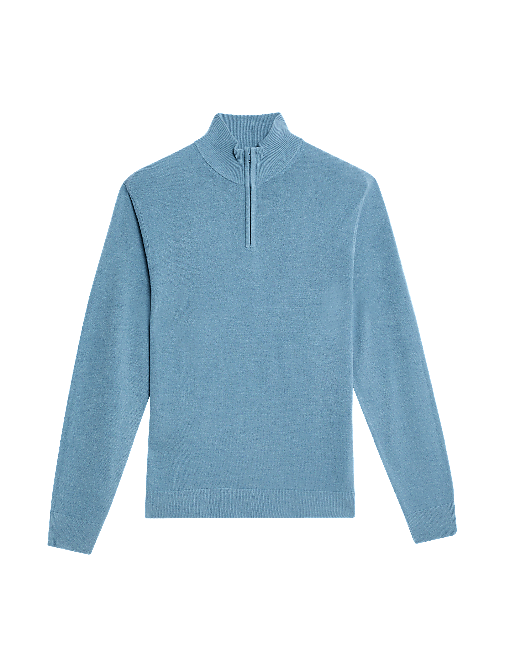 Cashmilon™ High Neck Half Zip Jumper
