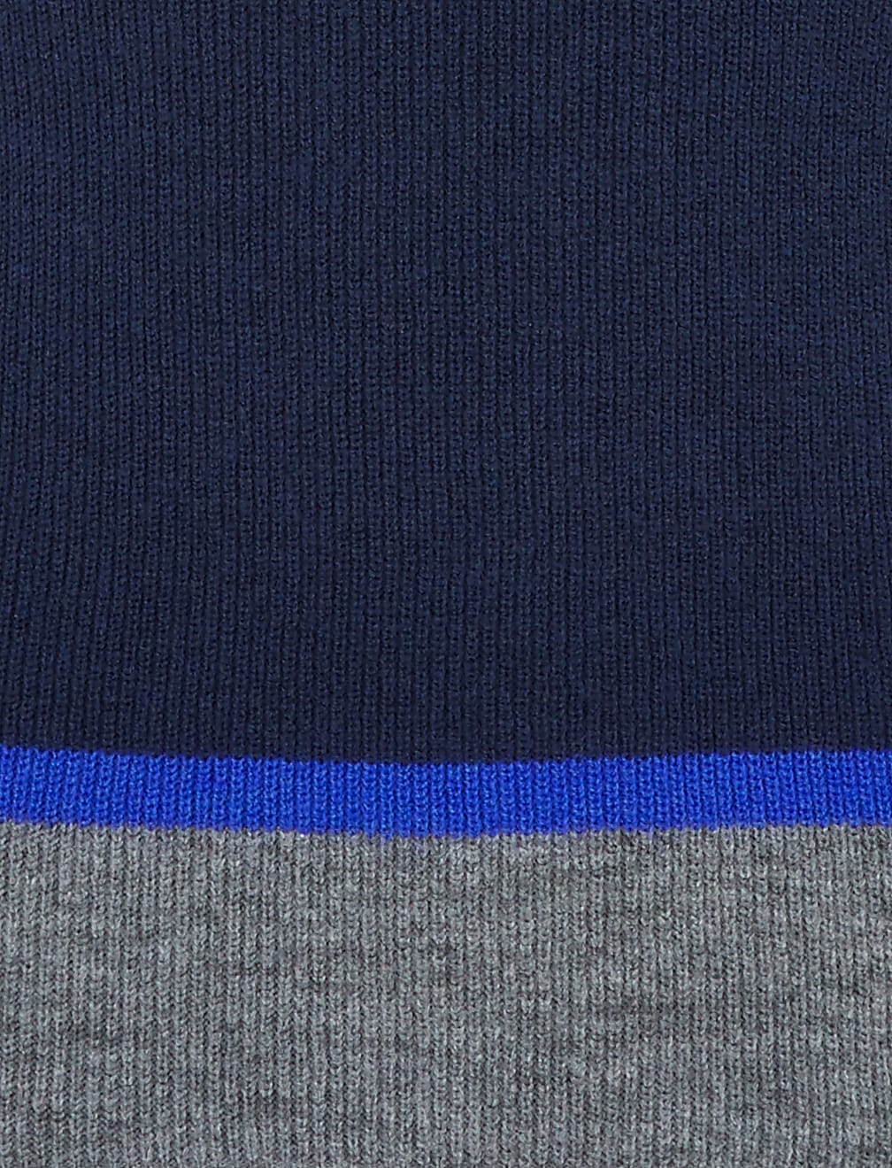 Block Striped Crew Neck Jumper