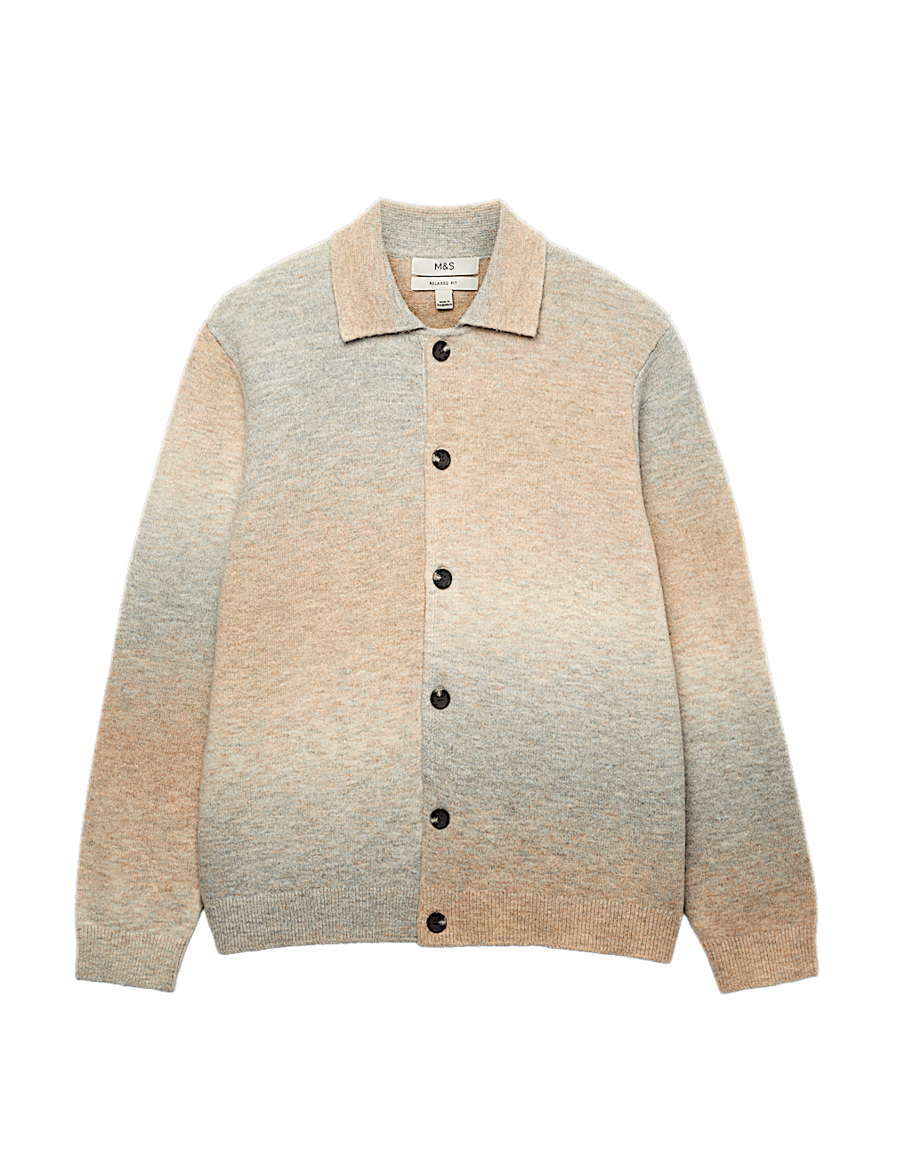 Lofty Ombre Button Through Cardigan