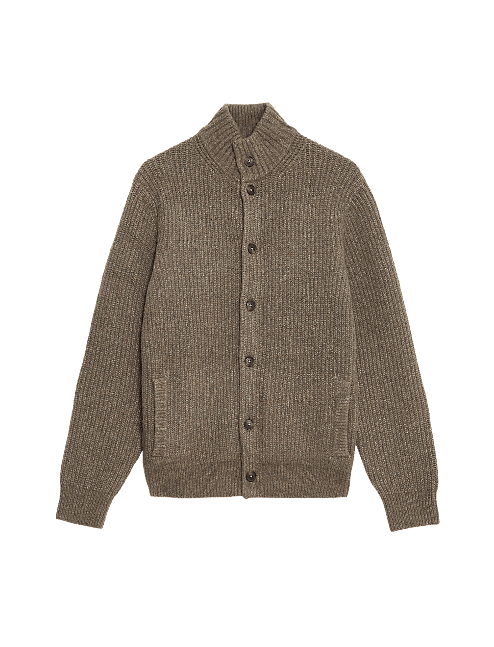Supersoft Knitted Jacket with Wool
