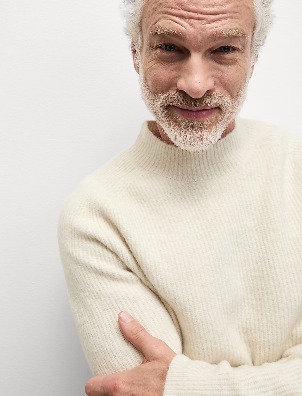 Supersoft High Neck Jumper with Wool