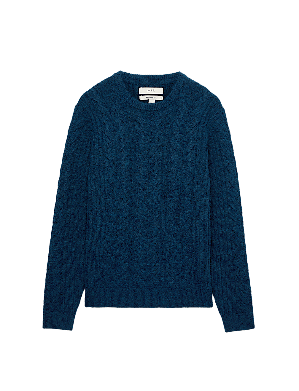 Cable Knit Crew Neck Jumper