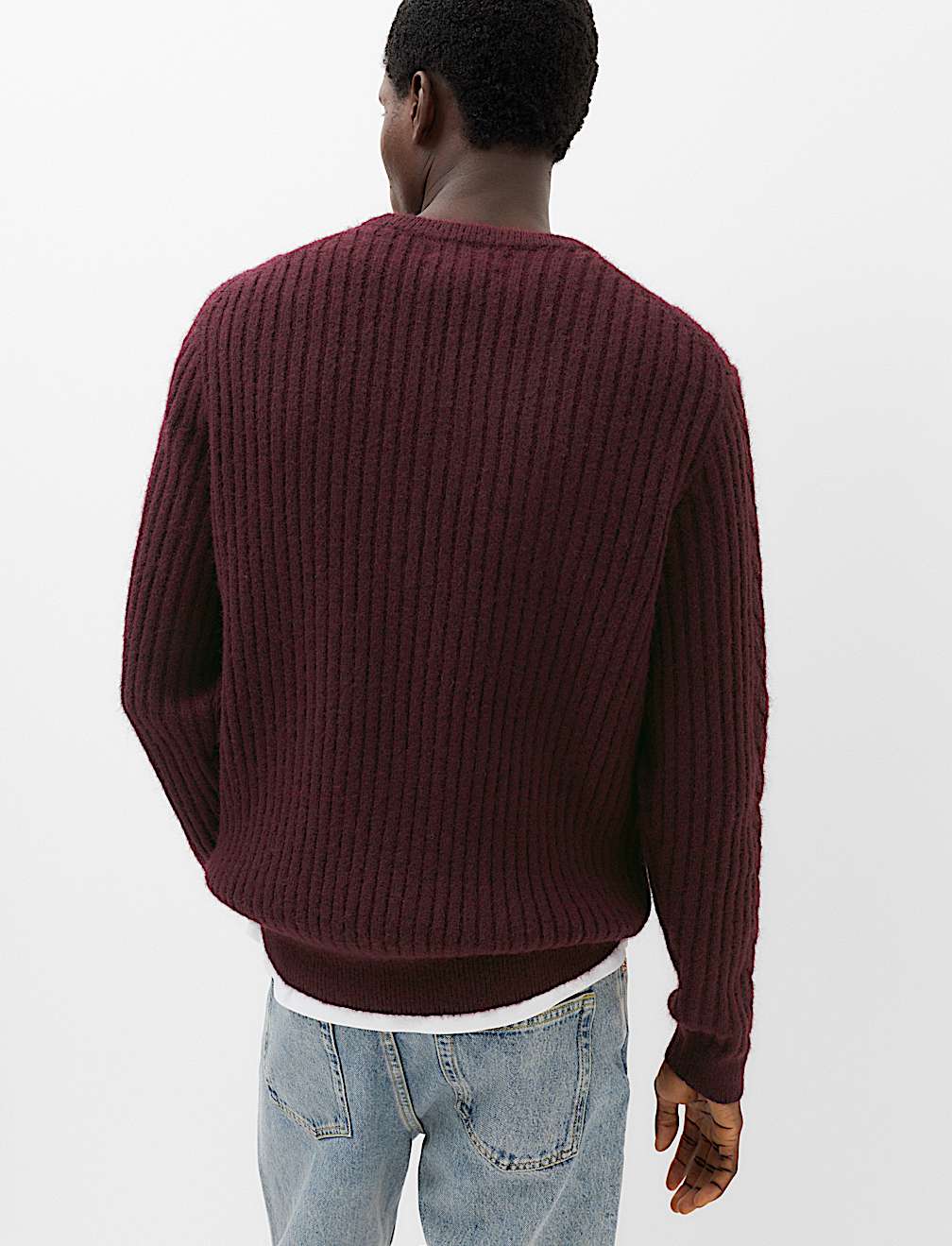 Cable Knit Crew Neck Jumper