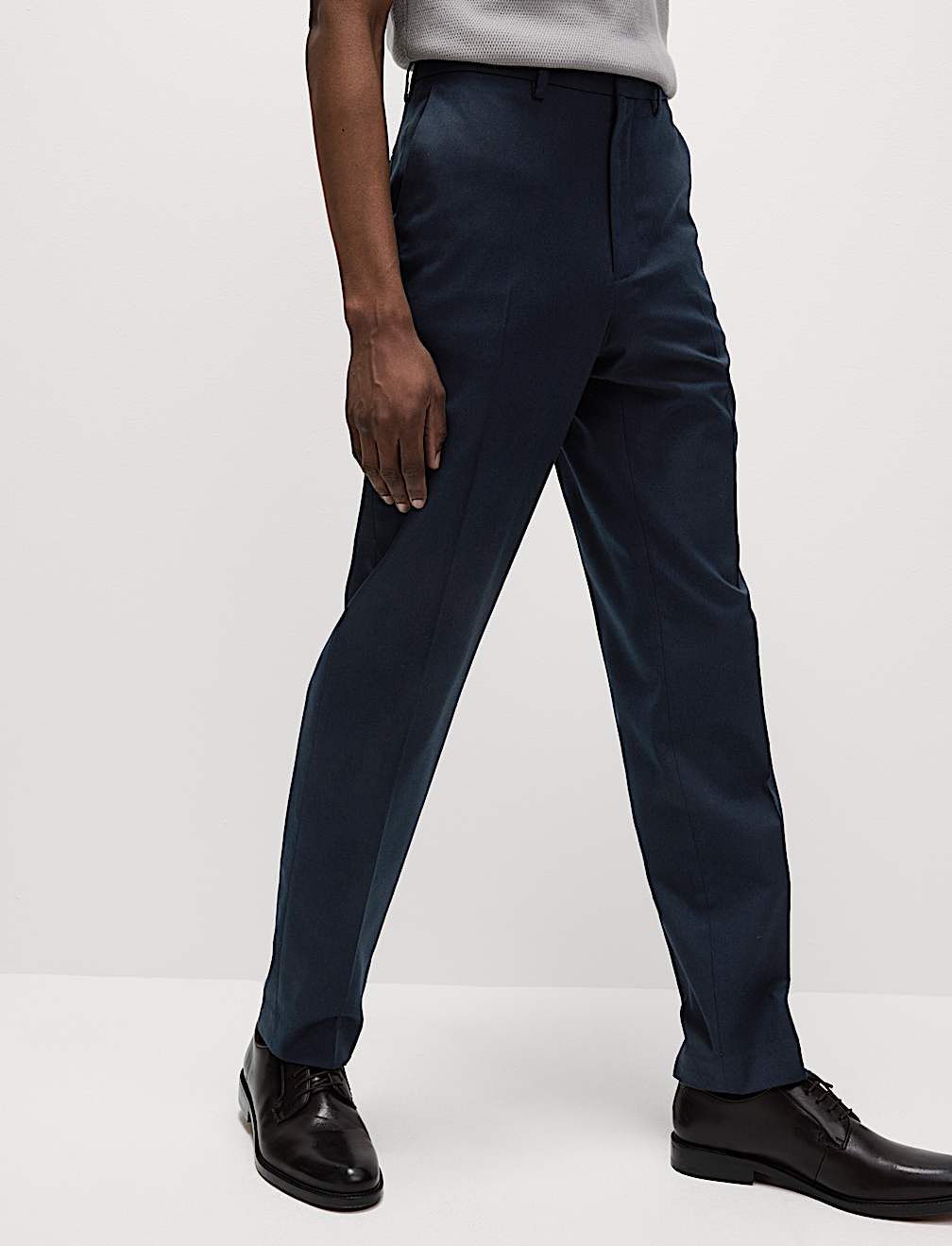Regular Fit Smart Stretch Trousers