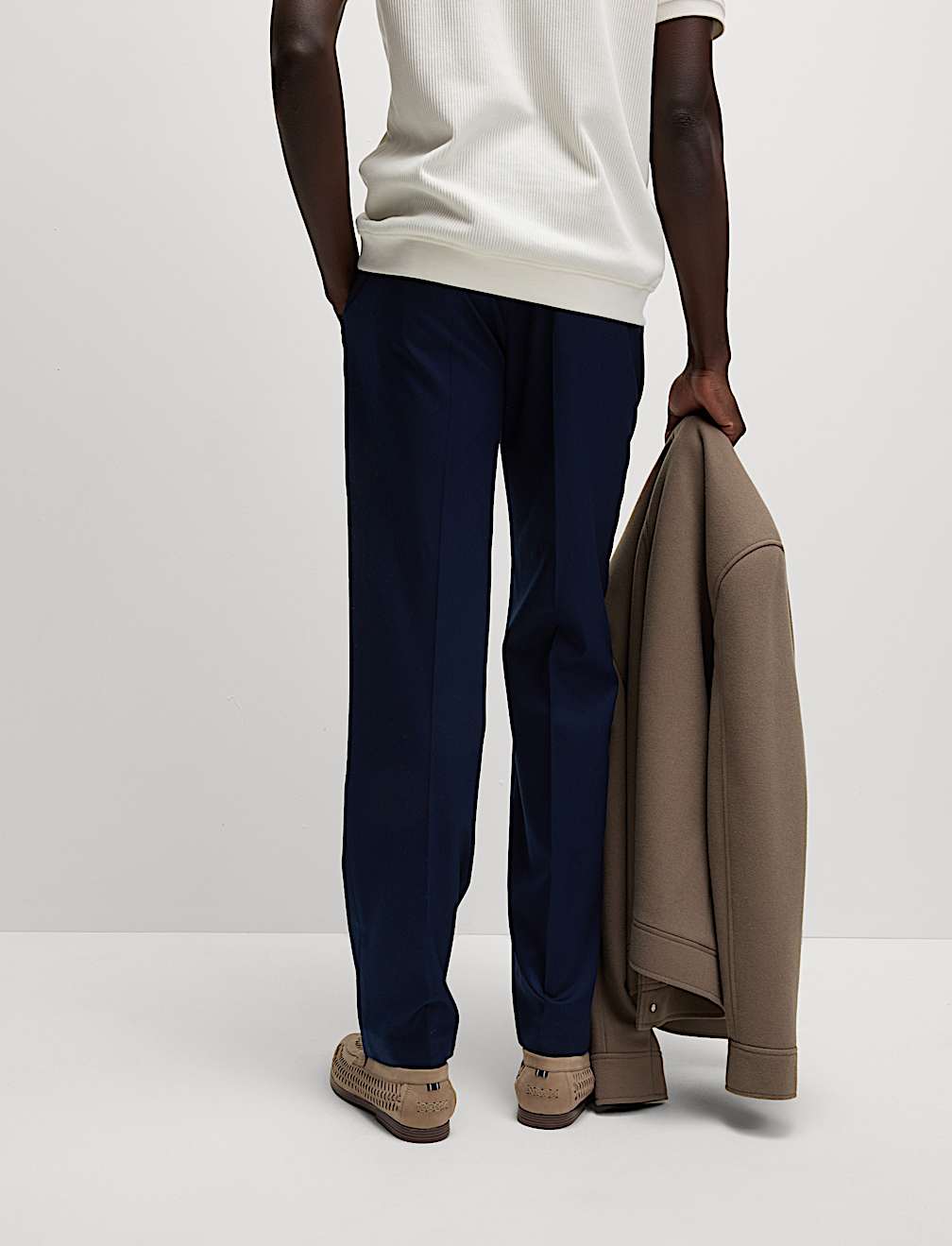 Regular Fit Smart Stretch Trousers