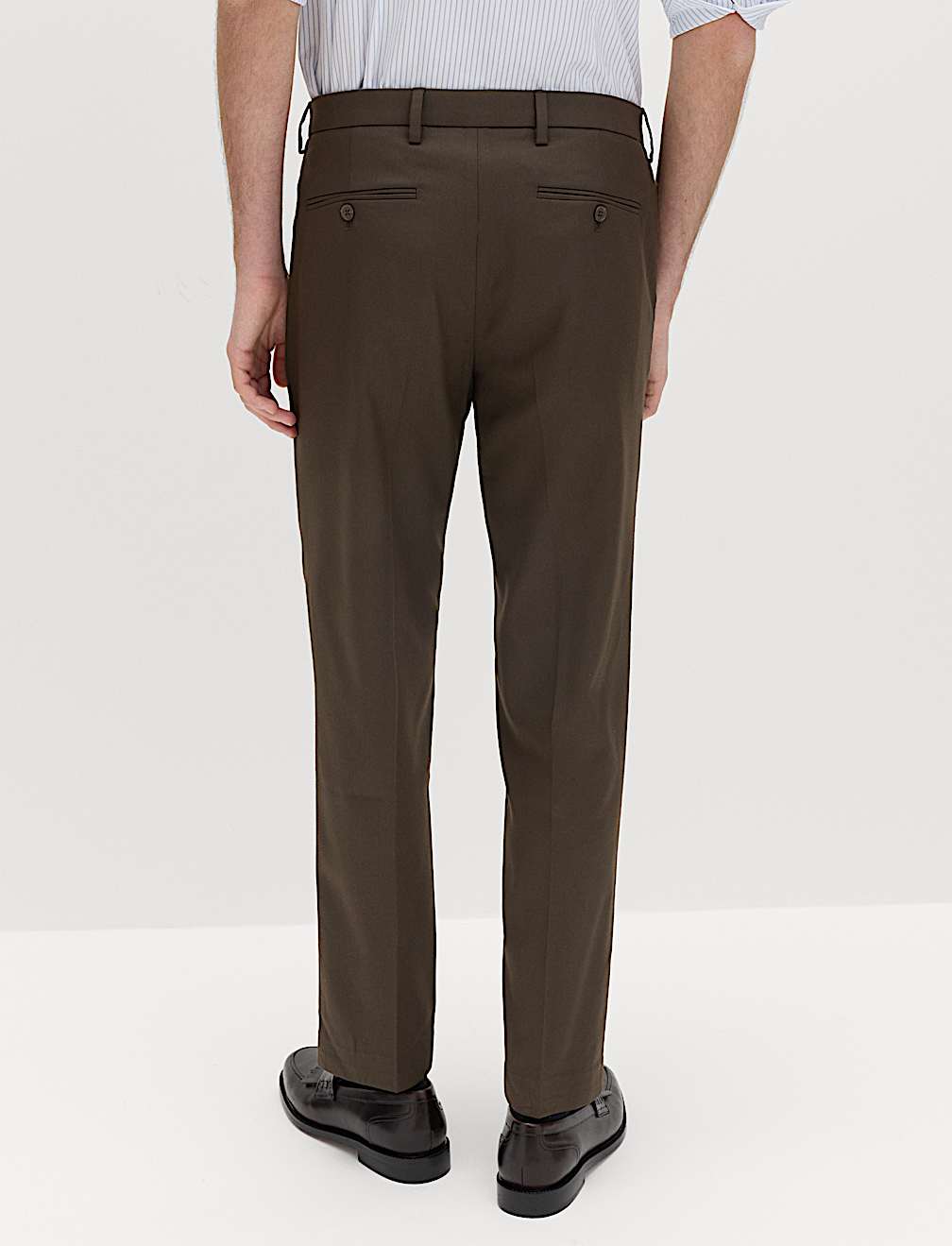 Regular Fit Smart Stretch Trousers