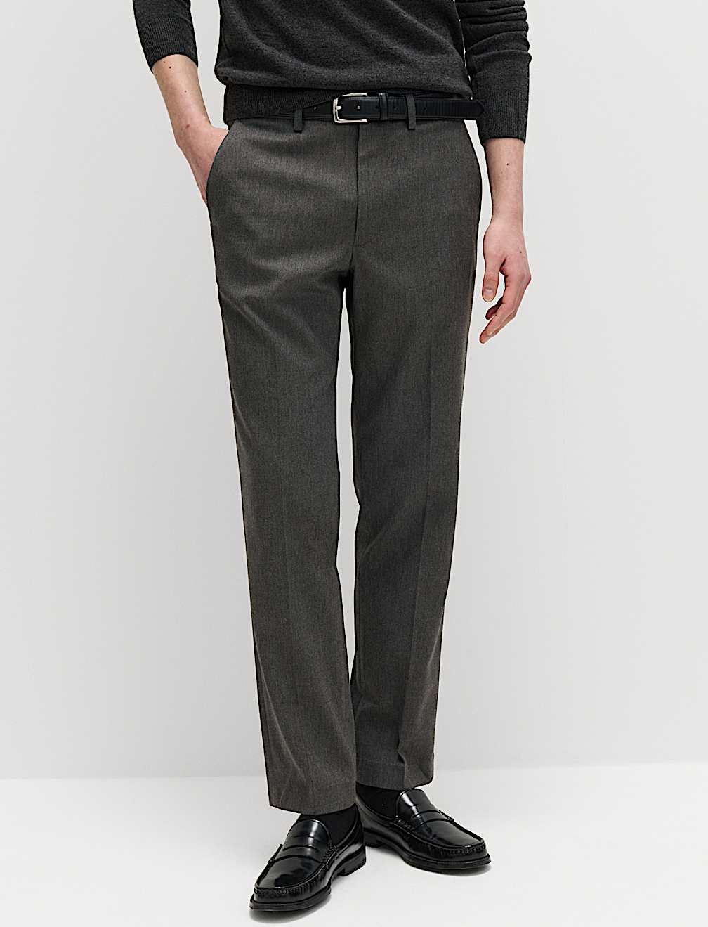 Regular Fit Smart Stretch Trousers