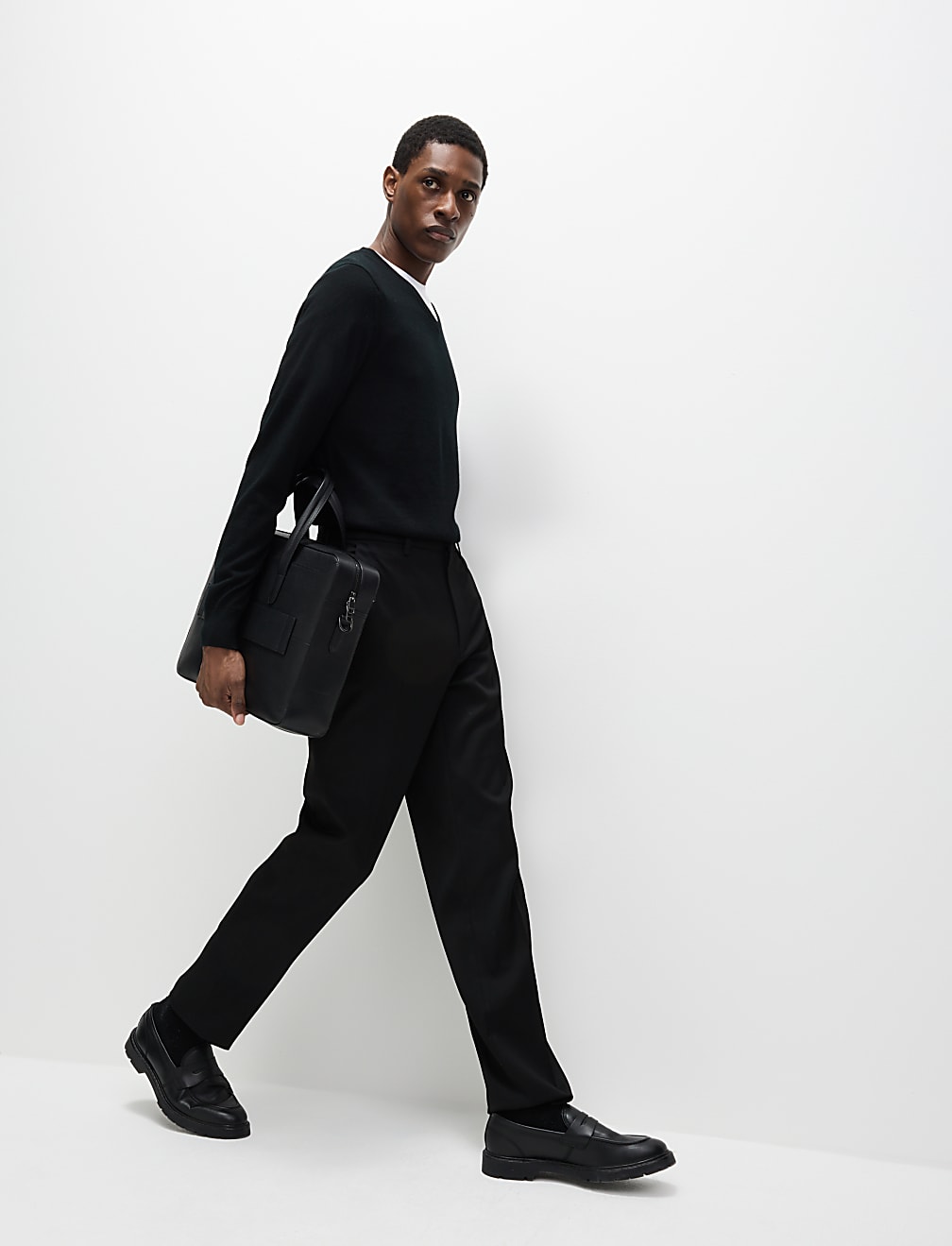 Regular Fit Smart Stretch Trousers