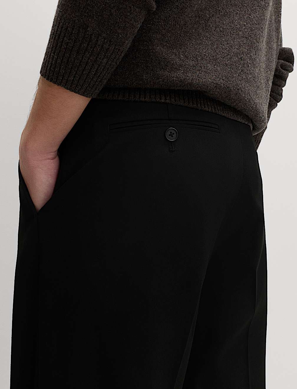 Regular Fit Smart Stretch Trousers
