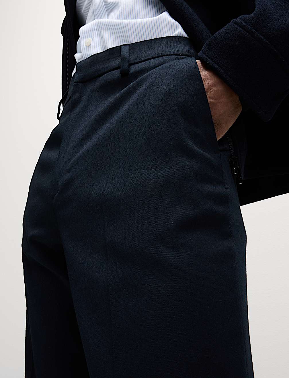 Slim Fit Smart Stretch Trousers