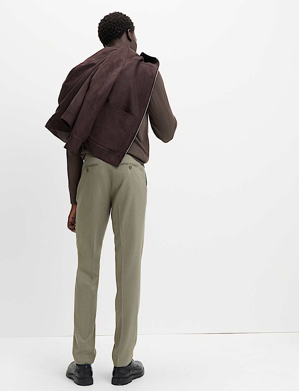 Slim Fit Smart Stretch Trousers