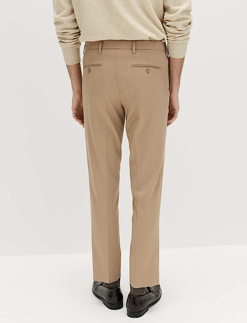 Slim Fit Smart Stretch Trousers