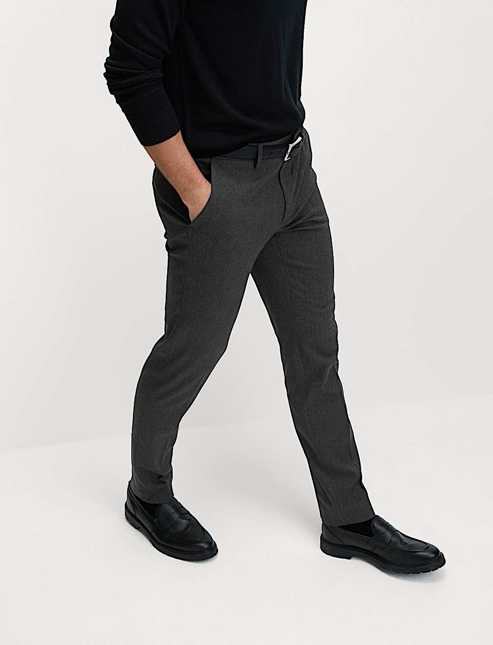 Slim Fit Smart Stretch Trousers