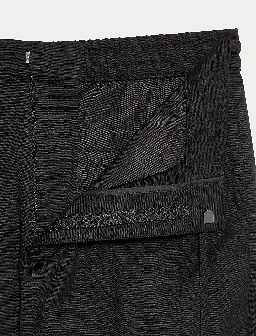 Tapered Fit Elasticated Trousers