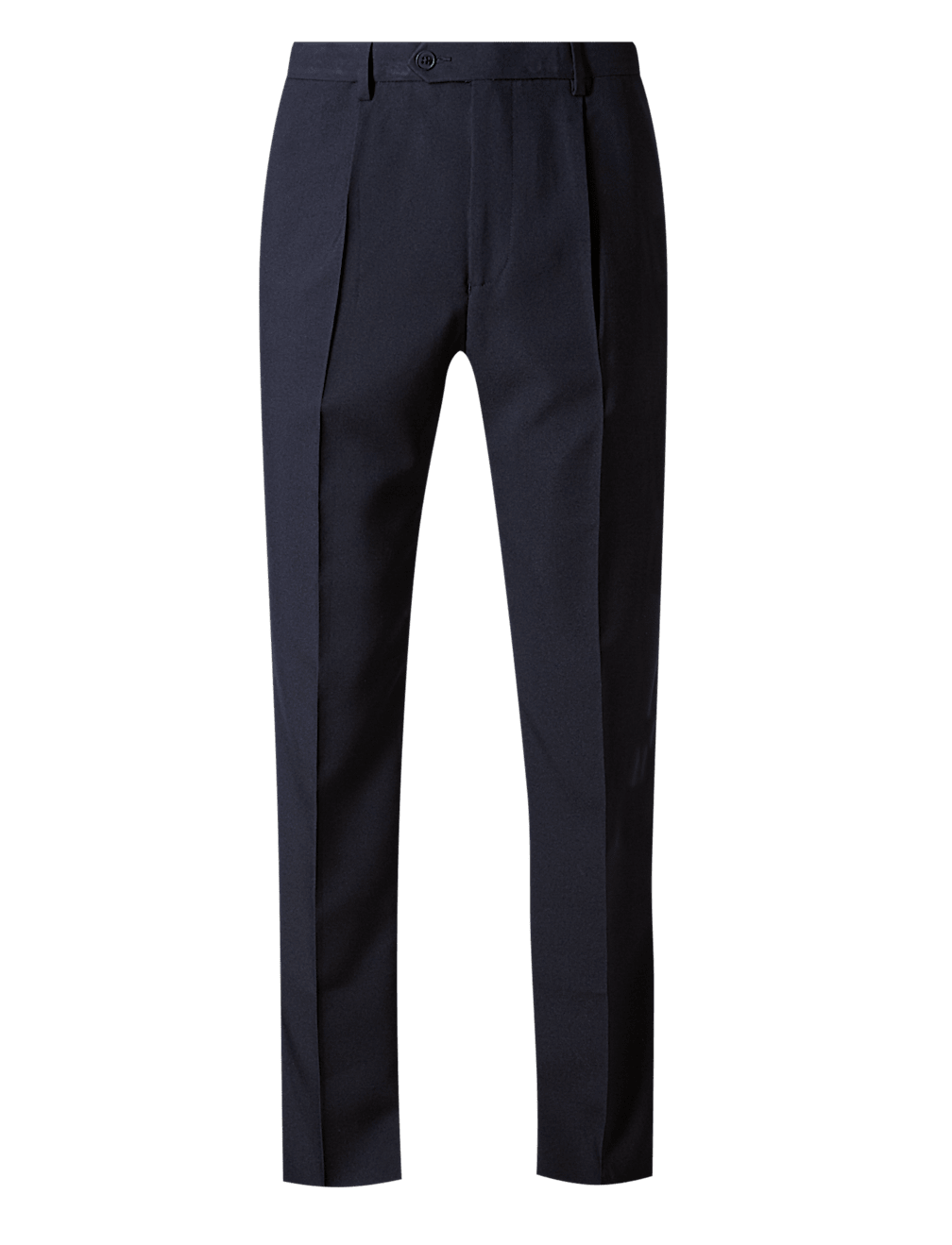 Crease Resistant Single Pleat Trousers