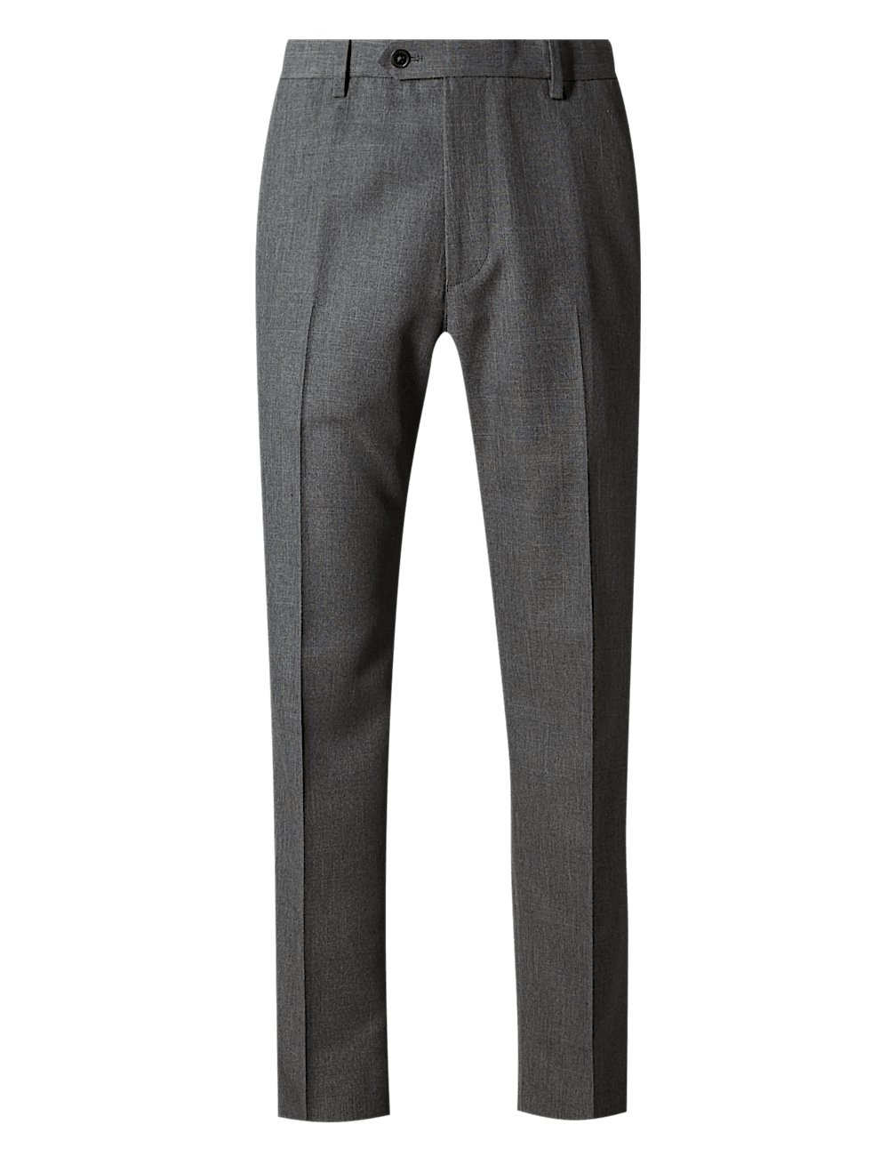Regular Fit Flat Front Trousers