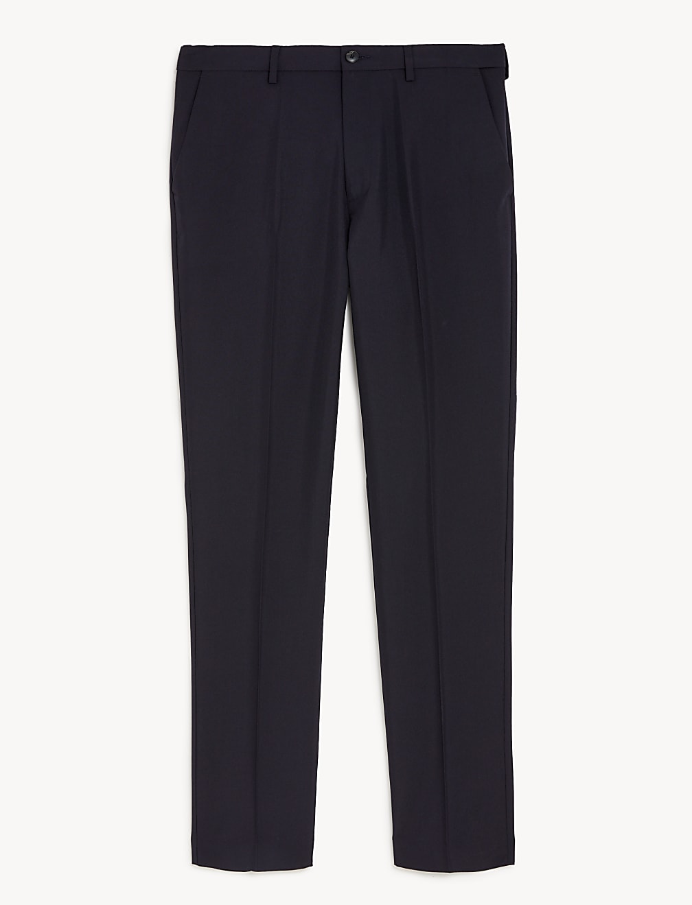 Crease Resistant Slim Fit Flexi Waist Trouser