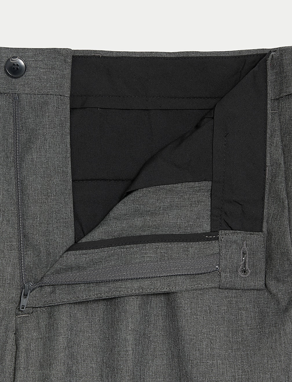 Crease Resistant Slim Fit Flexi Waist Trouser