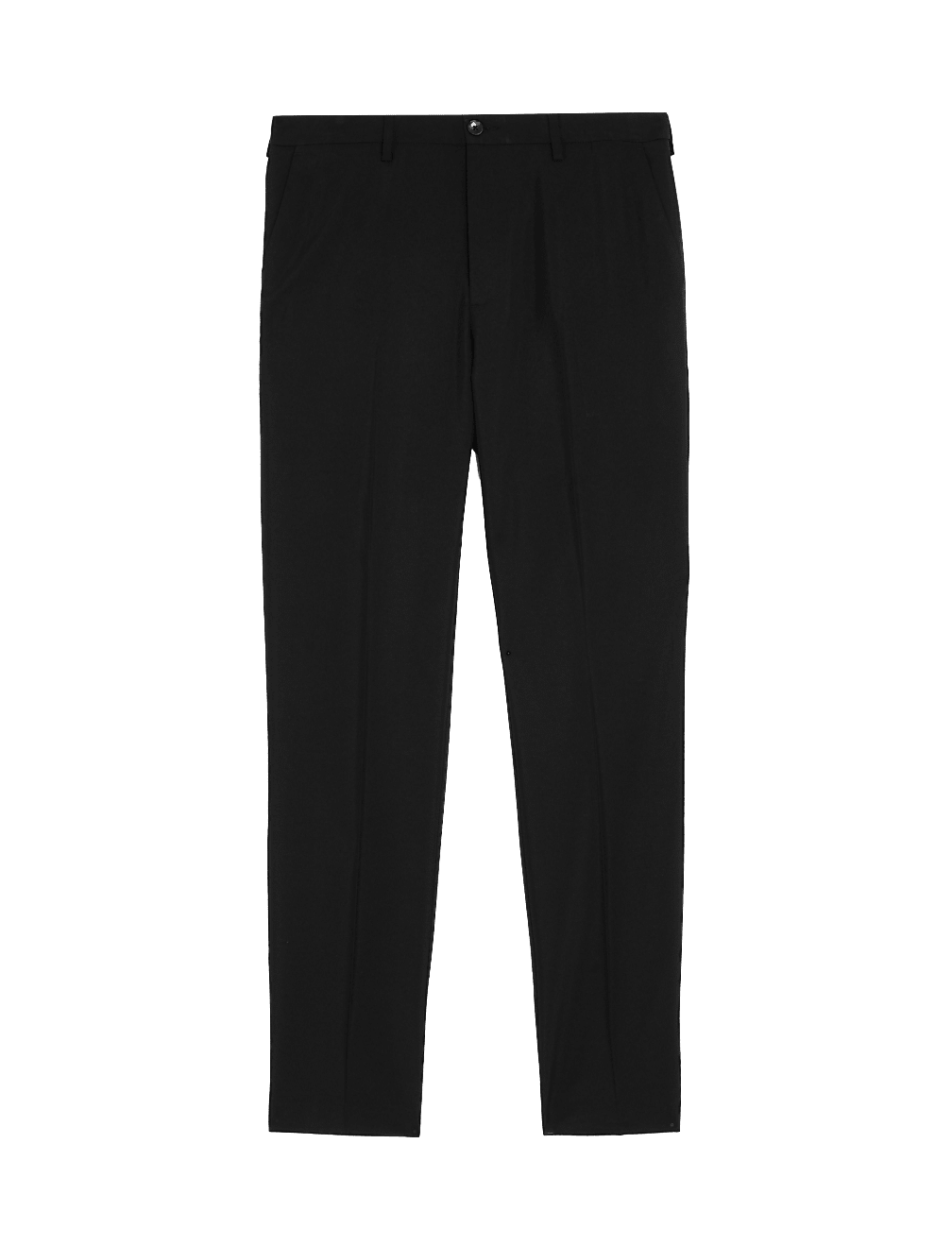 Crease Resistant Slim Fit Flexi Waist Trouser