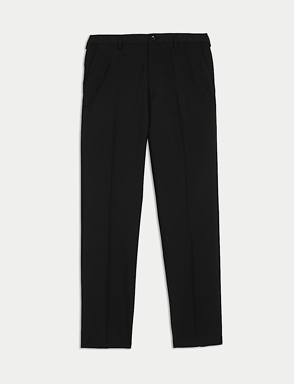 Crease Resistant Flexi Waist Trousers