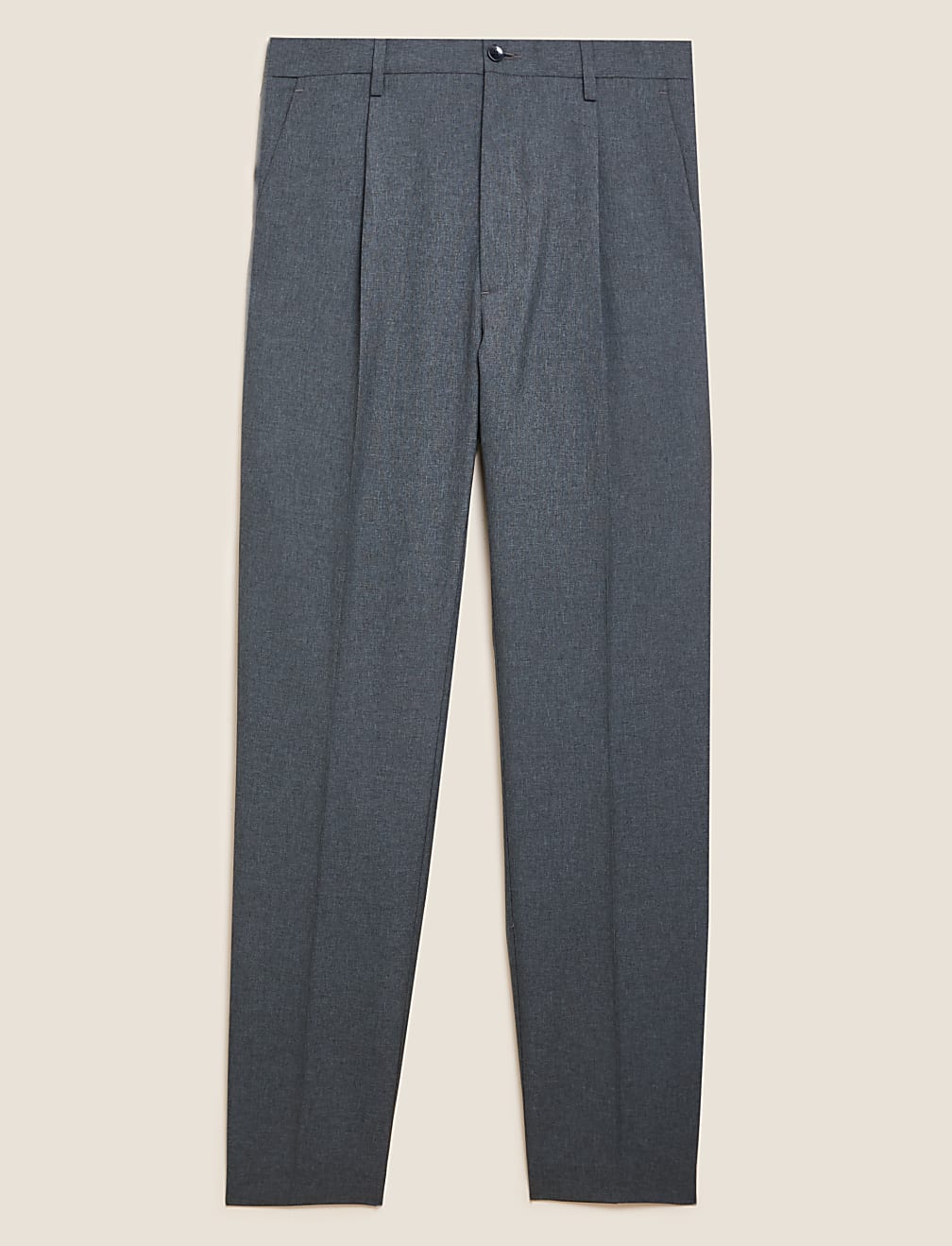 Crease Resistant Flexi Waist Trousers